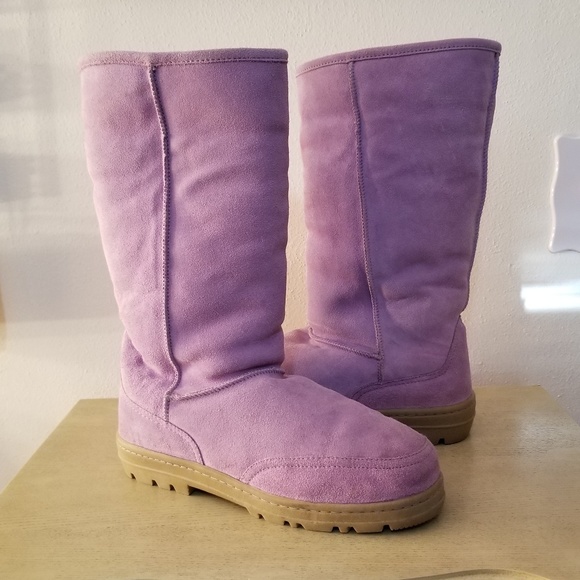 St. John's Bay Shoes - 💜Adorable Purple Suede Boots💜